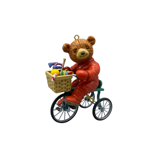 1989 Travelin' Trike - Sixth in the "Michael Bear" Series (Teddy Bear)