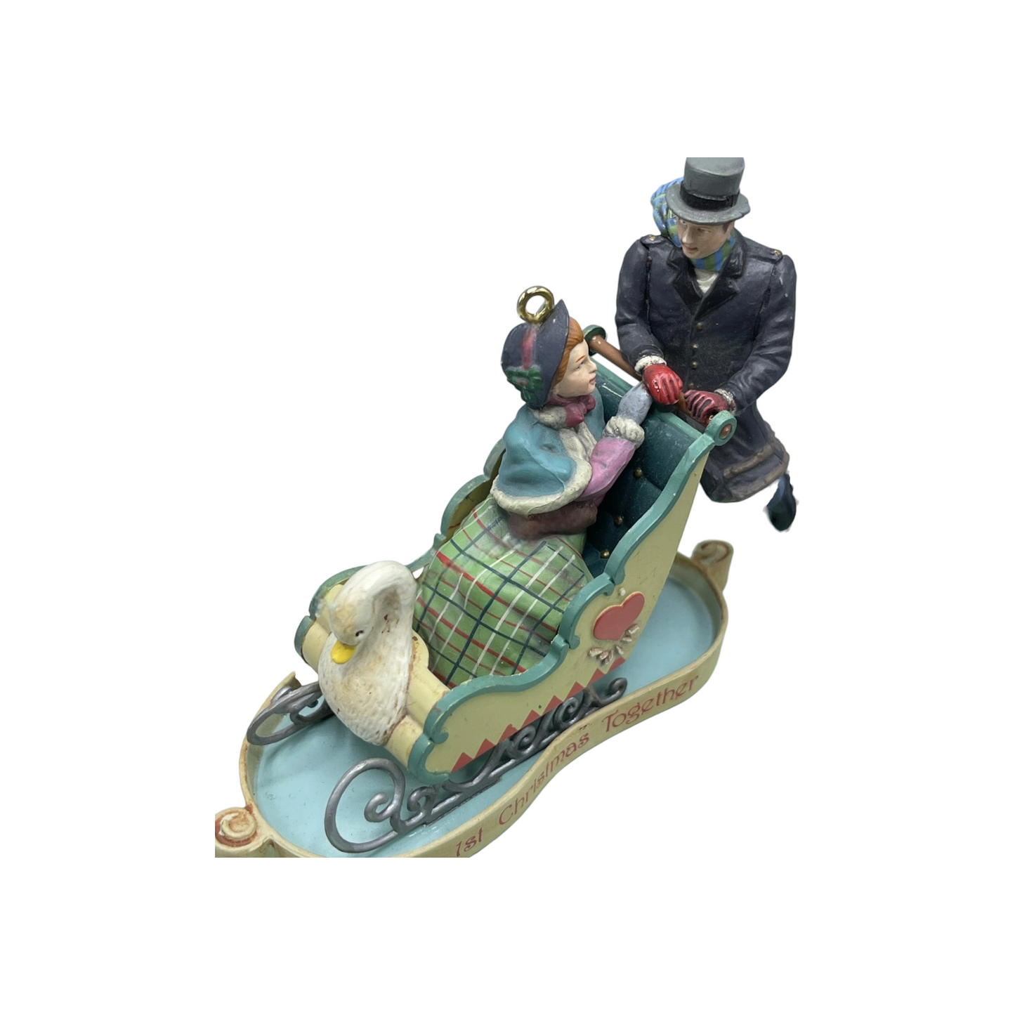 1989 "Victorian Sleigh Ride" Third in the "1st Christmas Together" Series (Our First Christmas)