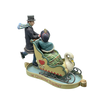 1989 "Victorian Sleigh Ride" Third in the "1st Christmas Together" Series (Our First Christmas)