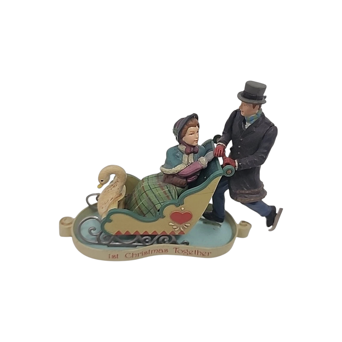 1989 "Victorian Sleigh Ride" Third in the "1st Christmas Together" Series (Our First Christmas)