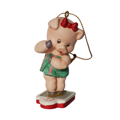 1989 Weightin' For Santa - Firs tin the " Pig Tales" Series (Animal)