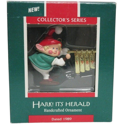 1989 Xylophone Hallmark Ornament (Mark! It's Herald QX4555