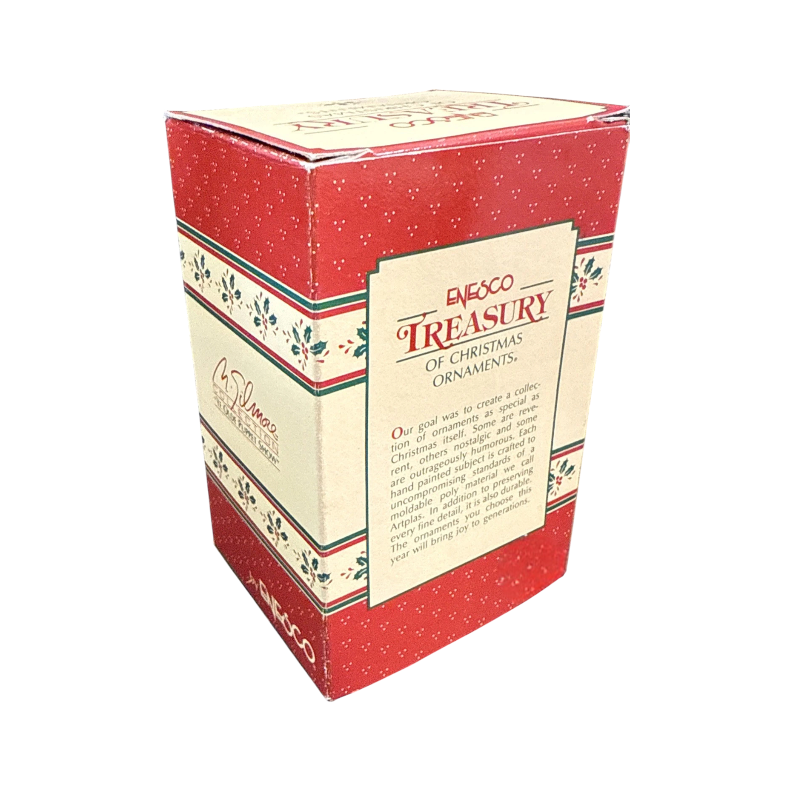 1989 "Ye Olde Puppet Show" First in the "Yuletide Faire" Series Enesco Ornament (Santa Claus) 562939