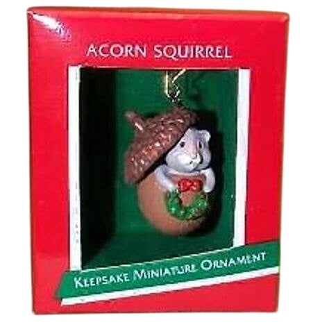 1989 Acorn Squirrel Hallmark Ornament (Animal) QXM5682