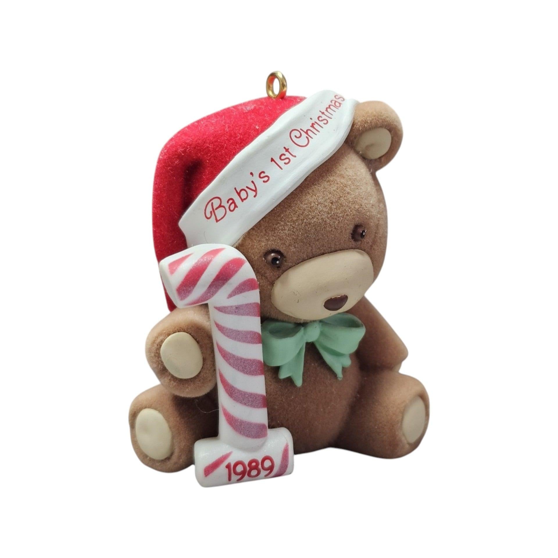 1989 Baby's First Christmas (Baby's First Christmas) Hallmark Ornament QX449-2 Image6