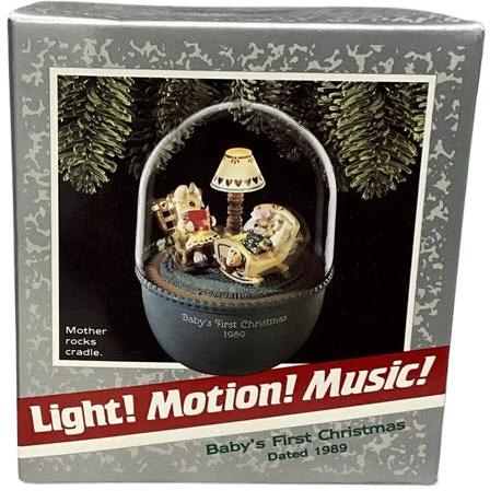 1989 Baby's First Christmas Hallmark Ornament (Magic Globe) QLX7272