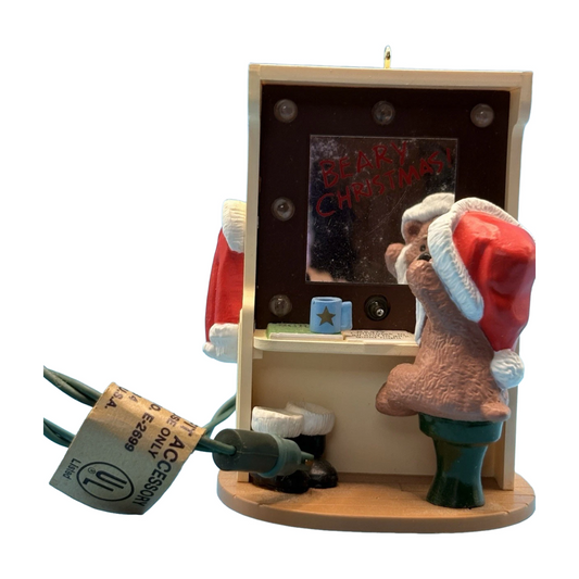 1989 Backstage Bear Hallmark Ornament (Teddy Bear) QLX7215 Image1
