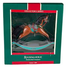 1989 Bay Hallmark Ornament (Rocking Horse) QX4622