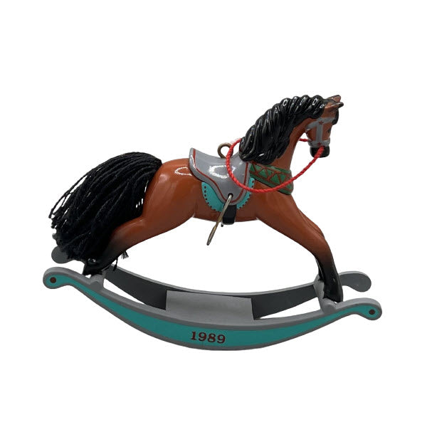 1989 Bay Hallmark Ornament (Rocking Horse) QX4622