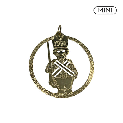 1989 Brass Soldier (Soldier) Hallmark Ornament QXM598-7 Image1