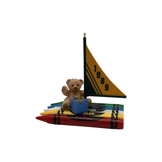 1989 Bright Journey Hallmark Ornament (Crayola) QX4352 Image1