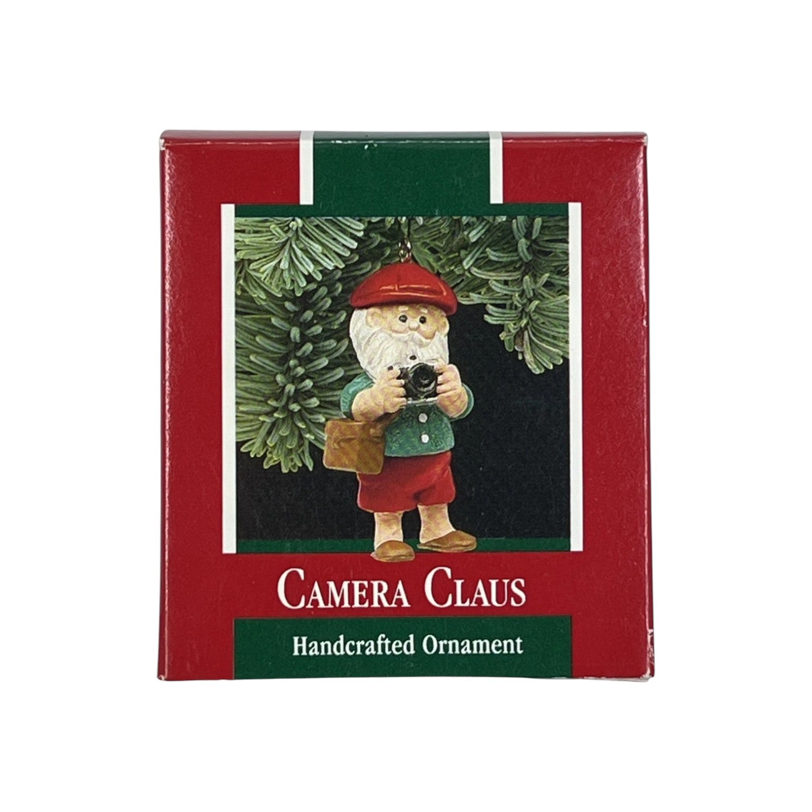 1989 Camera Claus Hallmark Ornament (Santa Claus) QX5465 Image2