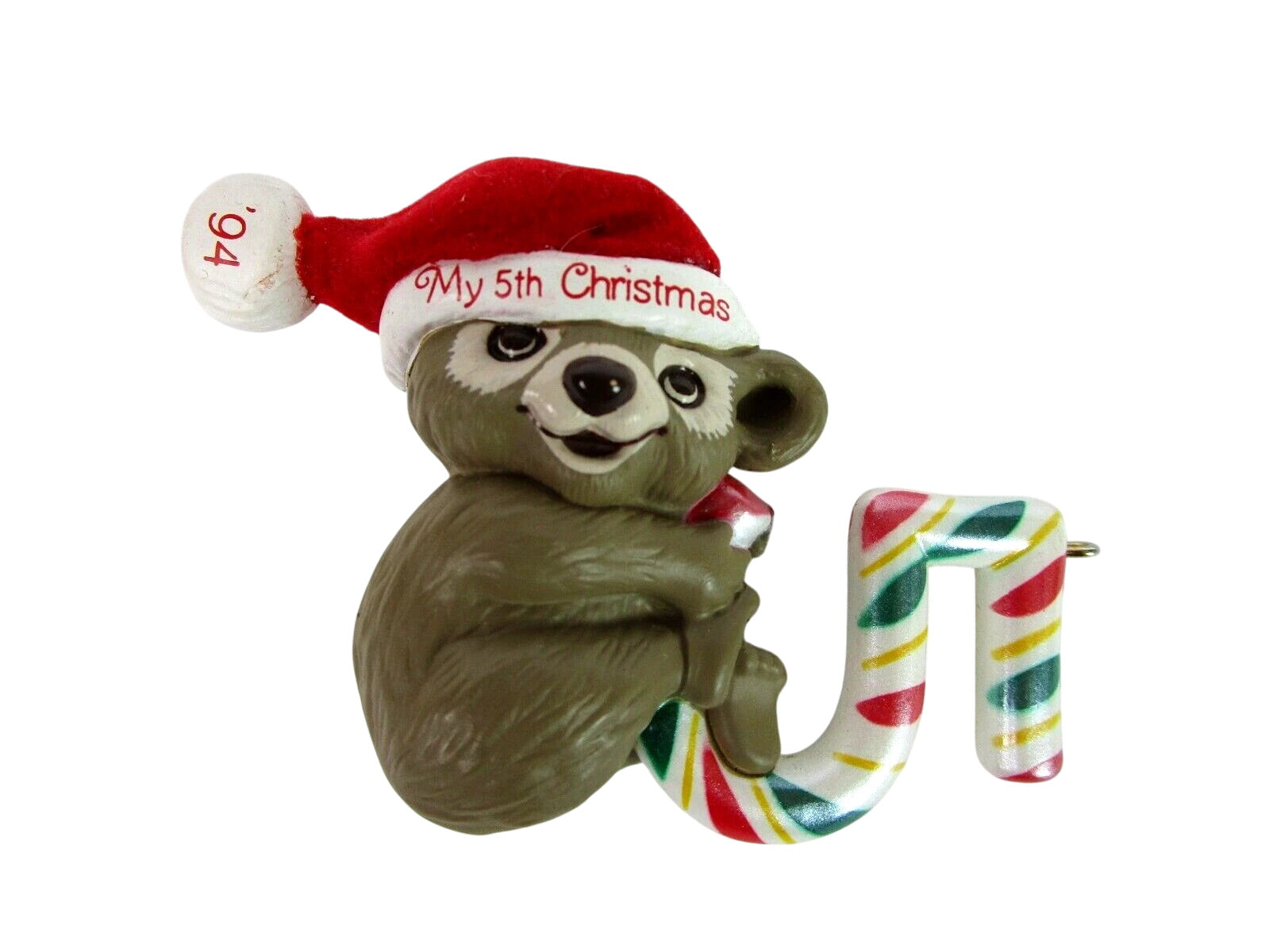 1989 Child's Fifth Christmas Hallmark Ornament (Child's Age Collection) QX5733