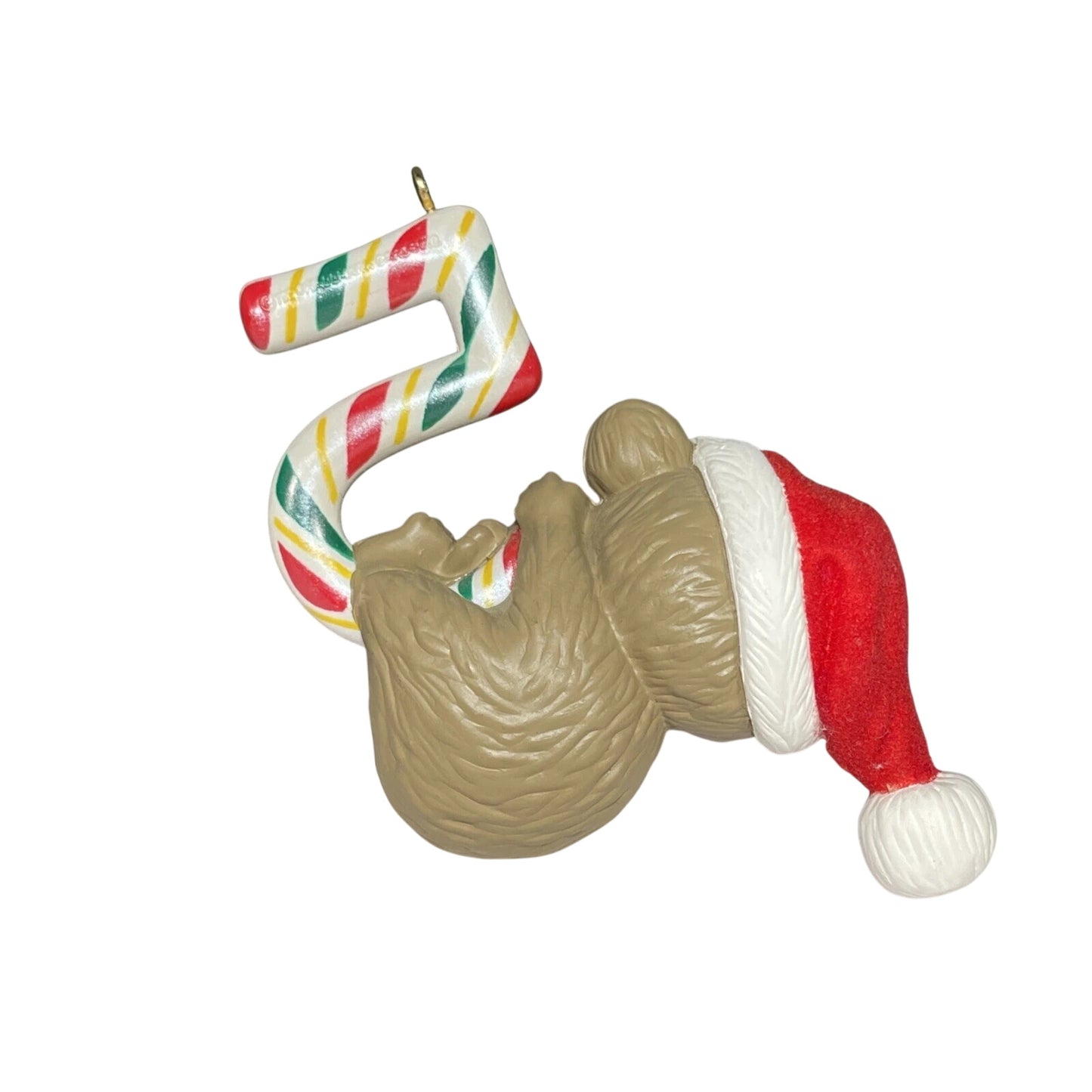 1989 Child's Fifth Christmas Hallmark Ornament (Child's Age Collection) QX5733