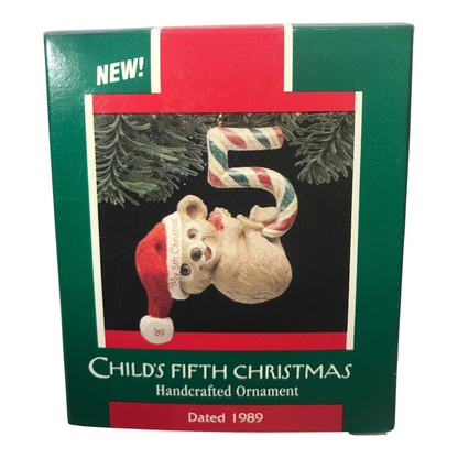1989 Child's Fifth Christmas (Child's Age Collection)