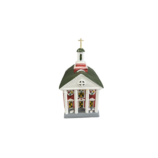 1989 Colonial Church – The Original Snow Village Department 56 #56.51195 1175837 Image1