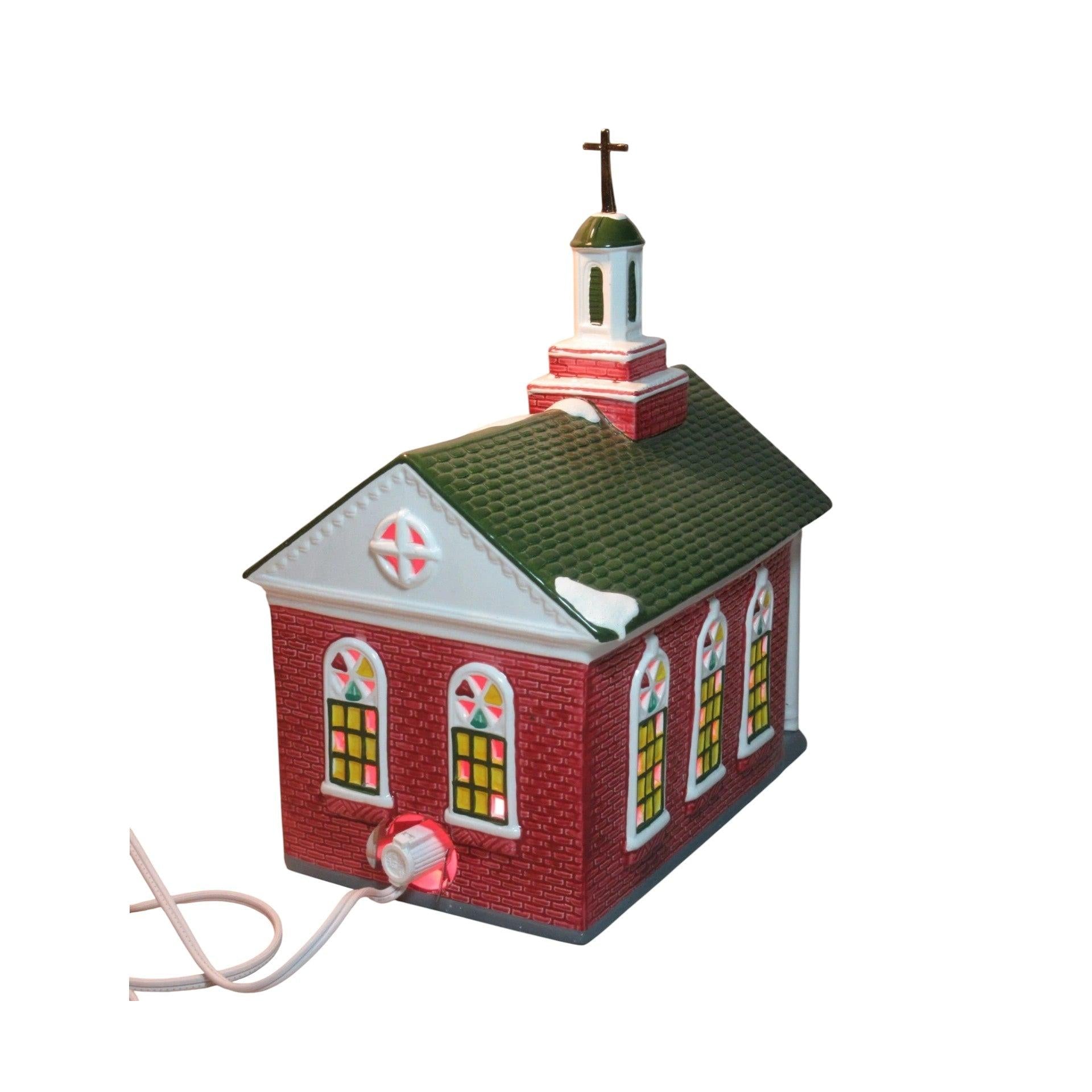 1989 Colonial Church – The Original Snow Village Department 56 #56.51195 1175837 Image6