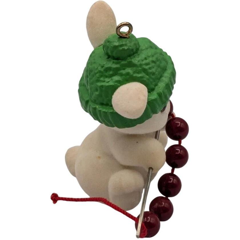1989 Cranberry Bunny Hallmark Ornament (Bunny) QX4262