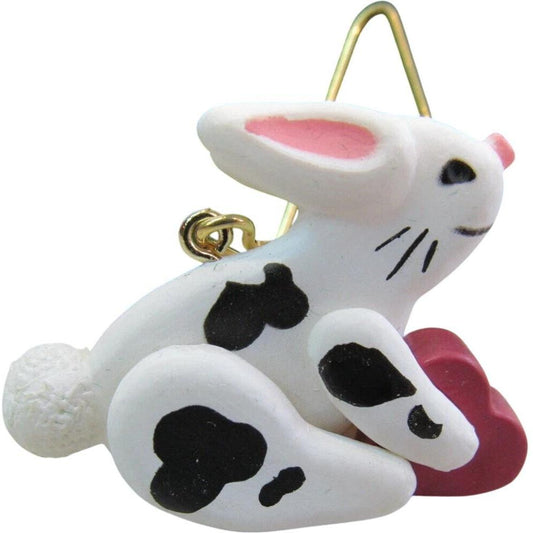 1989 Folk Art Bunny Hallmark Ornament (Rabbit) QXM5692