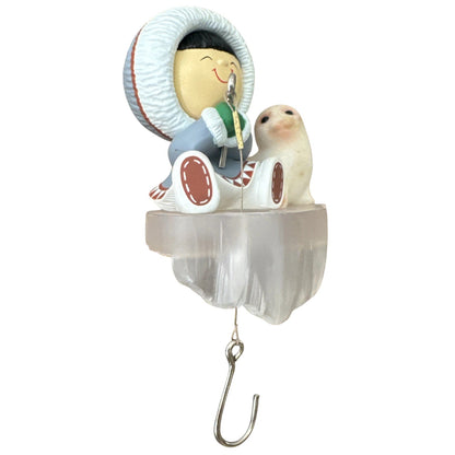1989 Frosty Friends Stocking Hanger Hallmark Ornament (Frosty Friends) XSH6416