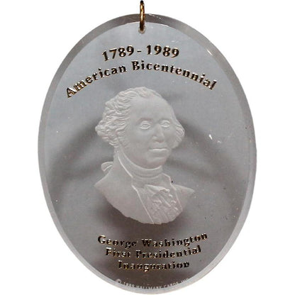 QX386-2 1989 George Washington Bicentennial (Acrylic) Image1