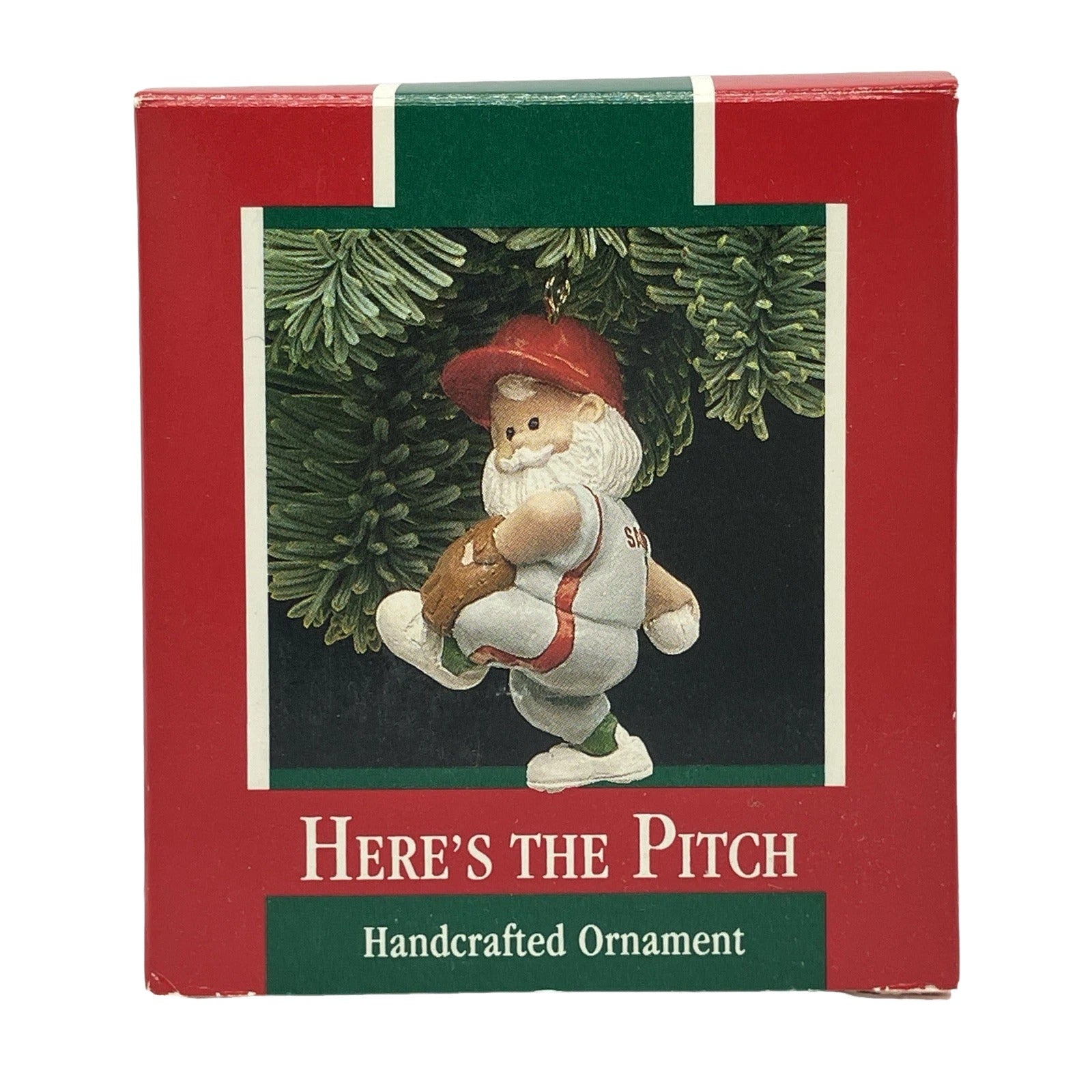 1989 Here's the Pitch Hallmark Ornament (Santa Claus) QX5455