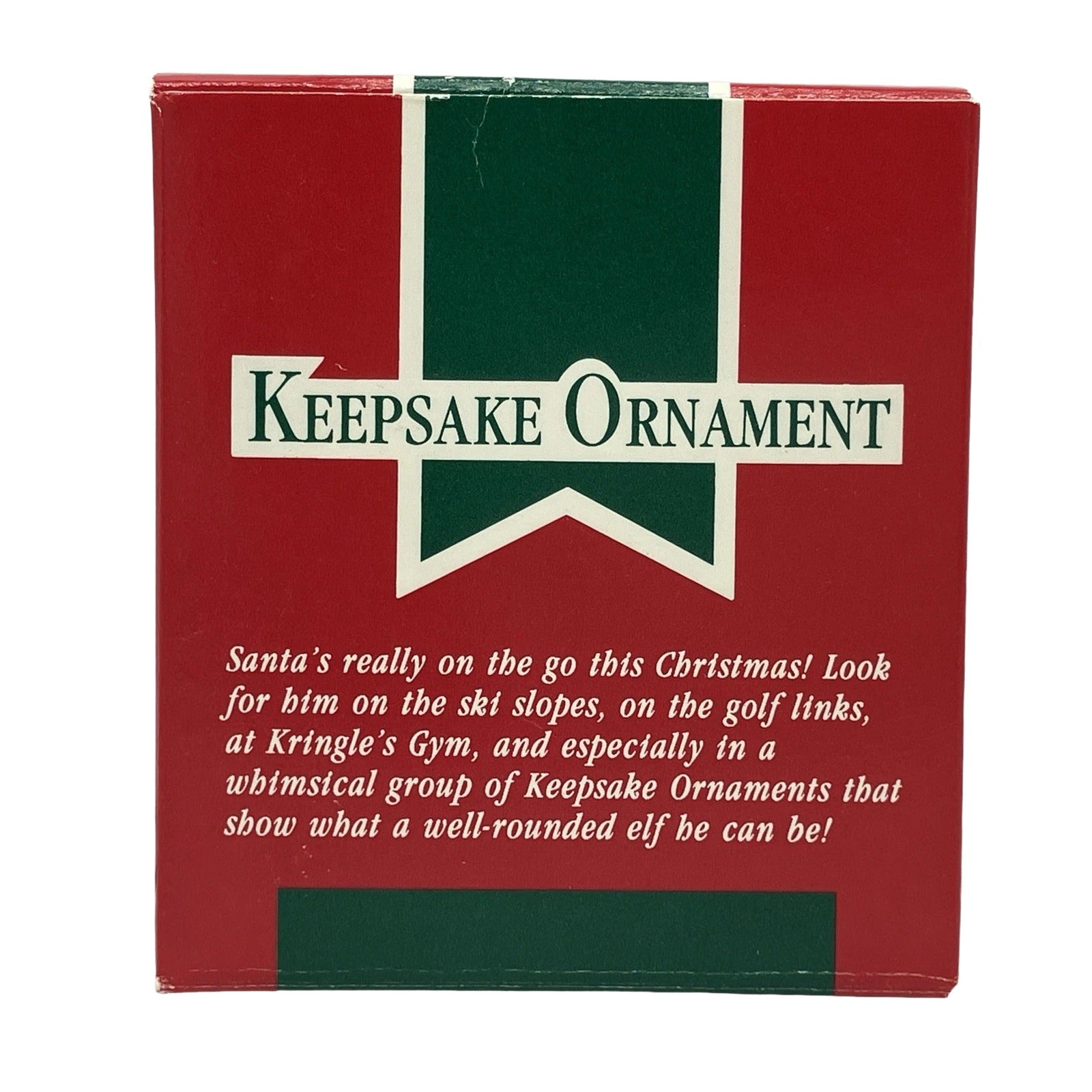 1989 Here's the Pitch Hallmark Ornament (Santa Claus) QX5455