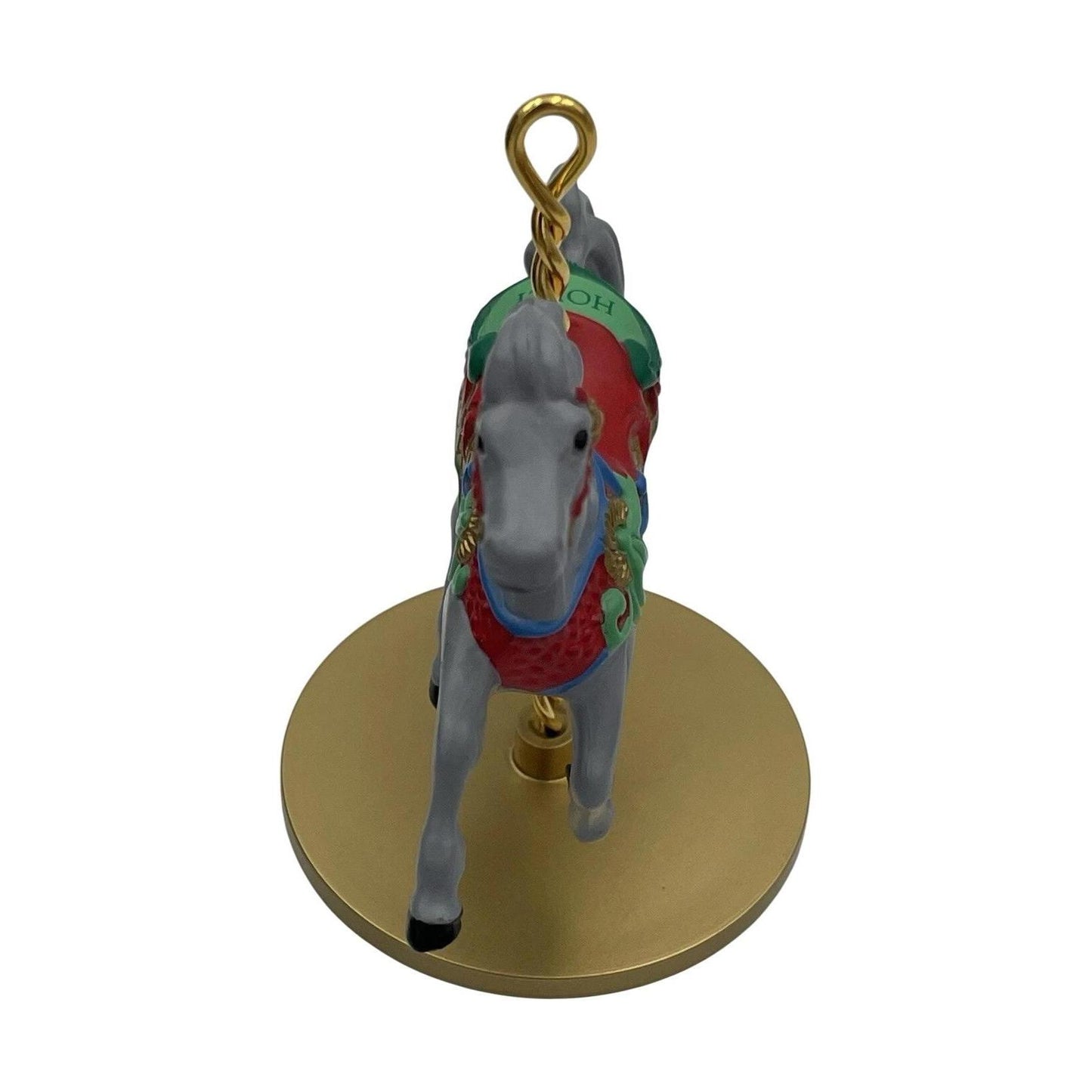 1989 Holly Hallmark Ornament (Christmas Carousel Horse) XPR9722 Image3