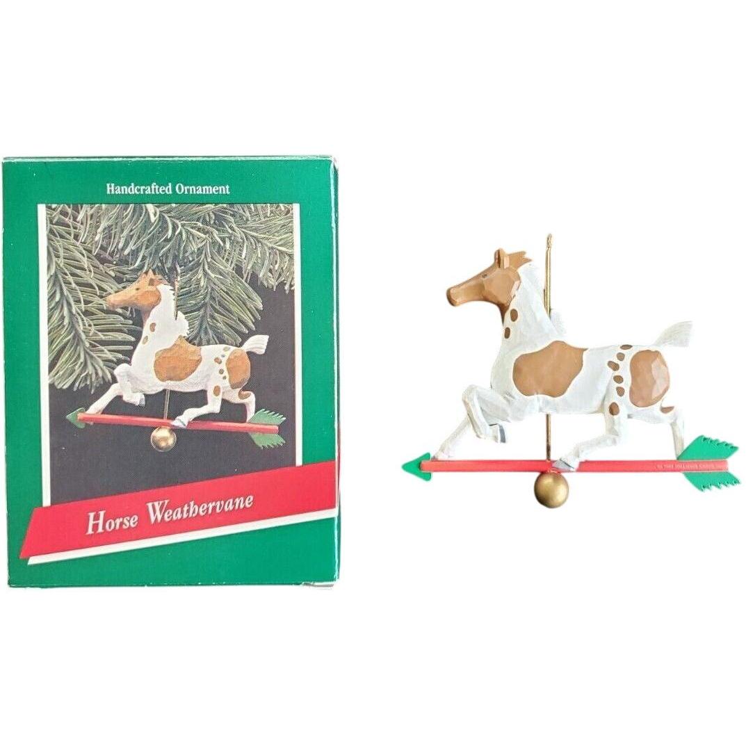 1989 Horse Weathervane Hallmark Ornament (Animal) QX4632