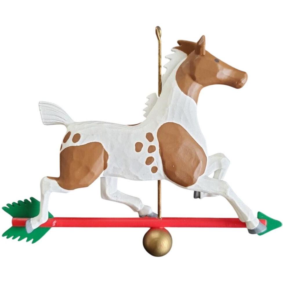 1989 Horse Weathervane Hallmark Ornament (Animal) QX4632