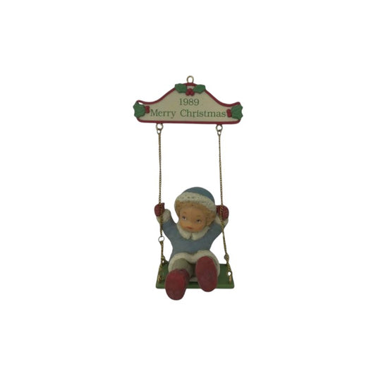 1989 I’se Swingin’ Winter Memories Series Enesco Ornament 564923 Image1