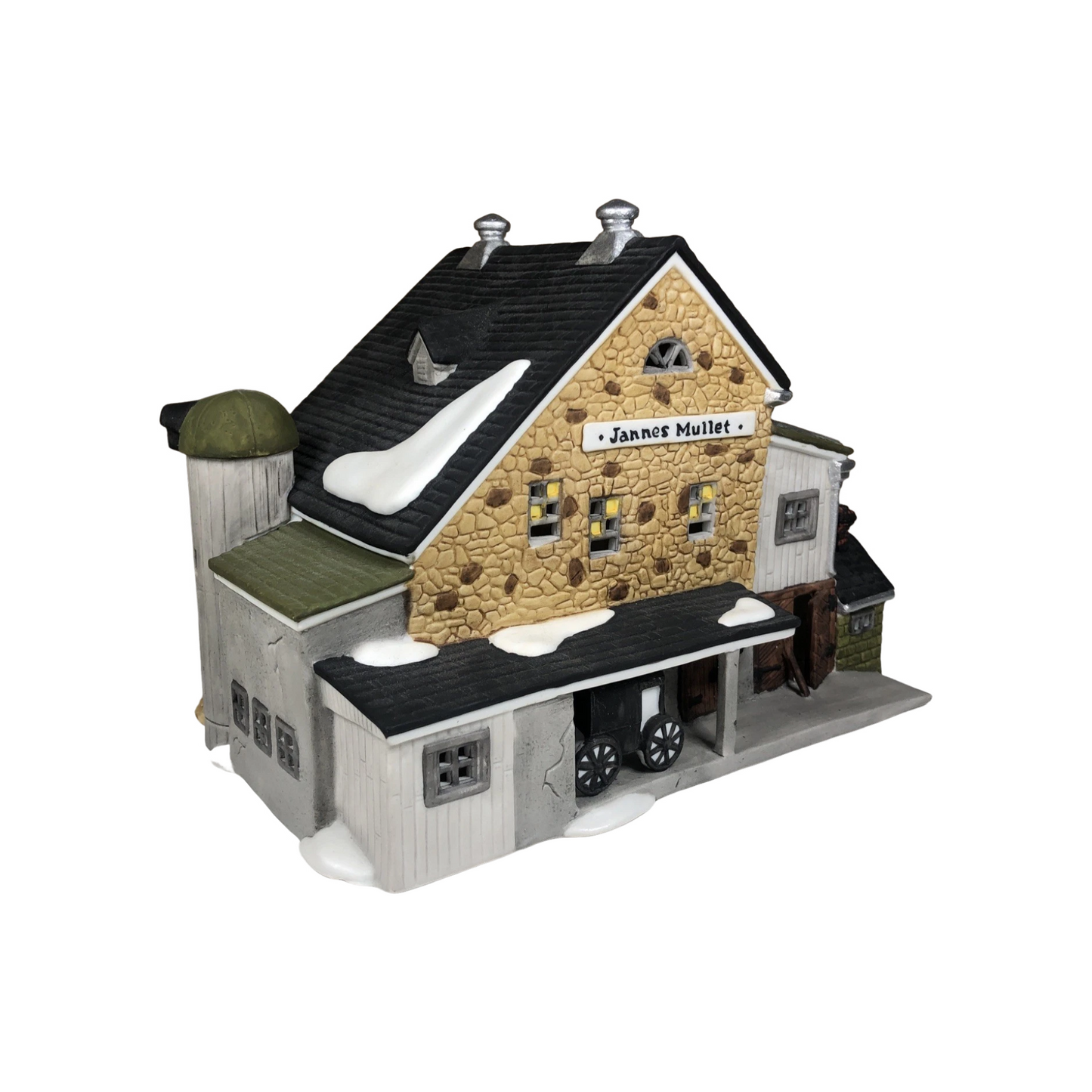 1989 Jannes Mullet Amish Barn – New England Village Series Department 56 #56.59447 1477224 Image4