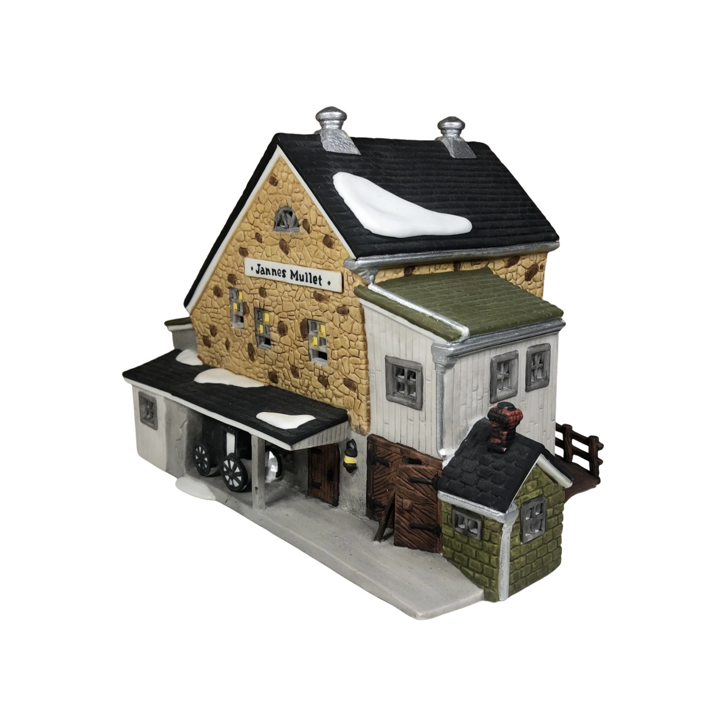 1989 Jannes Mullet Amish Barn – New England Village Series Department 56 #56.59447 1477224 Image5