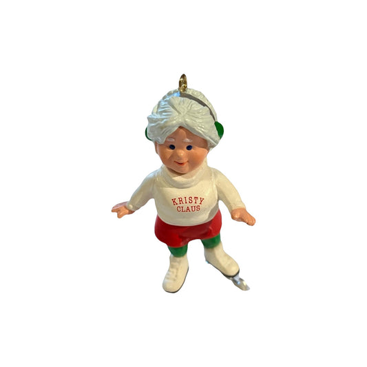 1989 Kristy Claus Hallmark Ornament (Mrs. Claus) QX4245 Image1