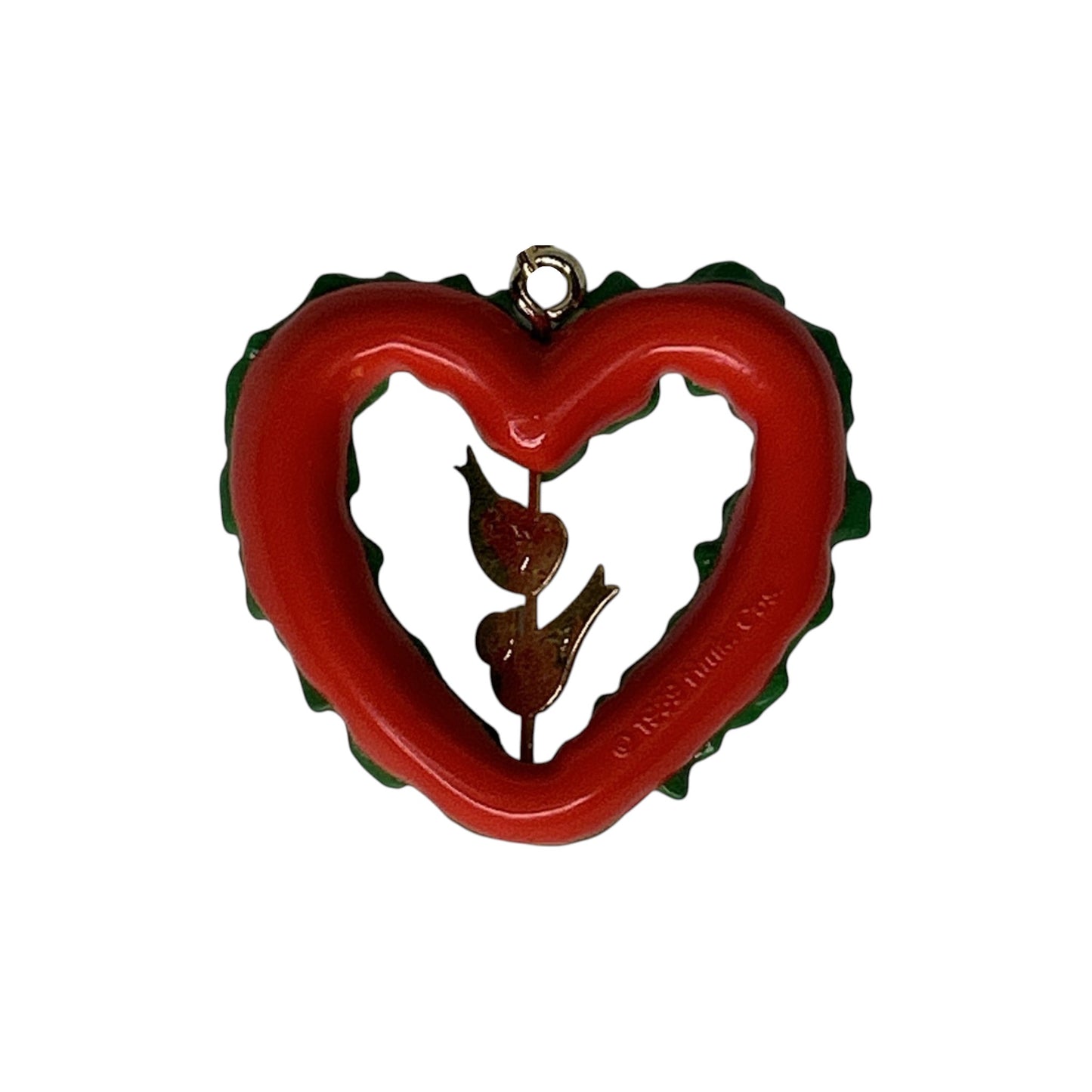 1989 LoveBirds (Bird) Hallmark Ornament QXM563-5 Image4