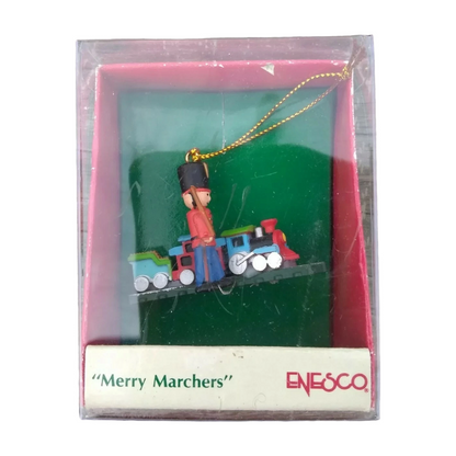 1989 Merry Marchers Soldier Enesco Ornament 566691 Image2