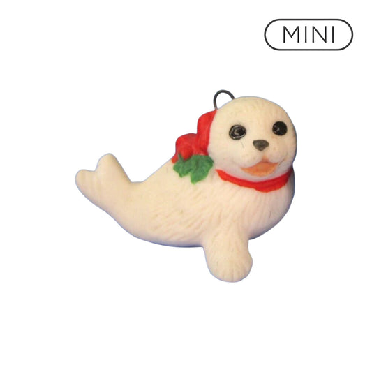 1989 Merry Seal Hallmark Ornament (Animal) QXM5755 Image1