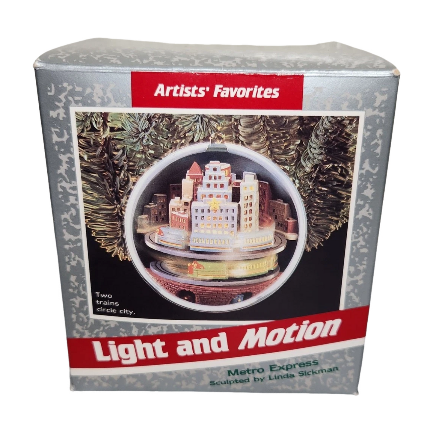 1989 Metro Express Hallmark Ornament (Magic Globe) QLX7275 Image2