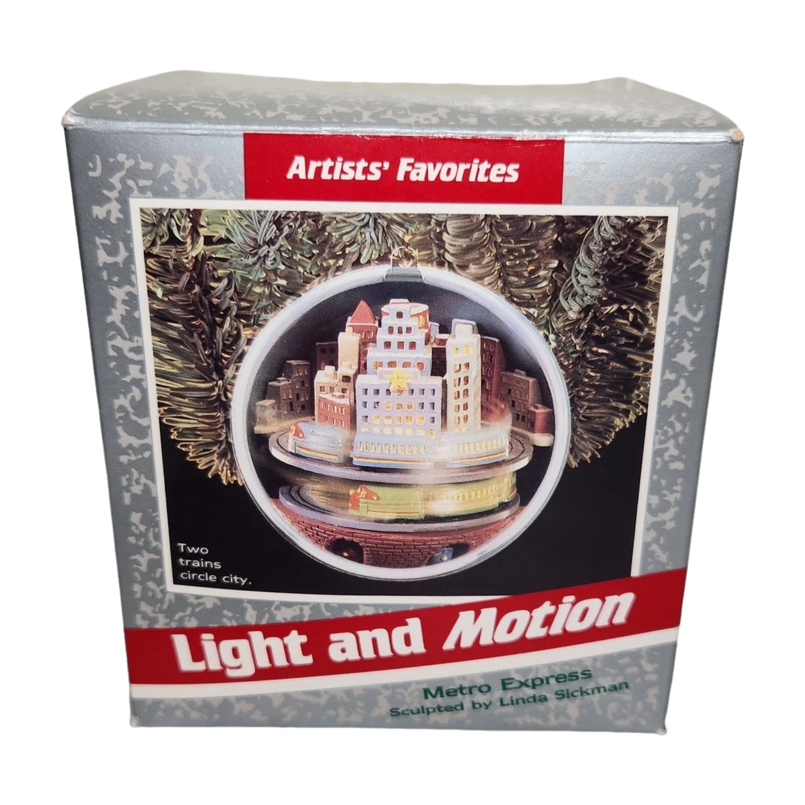 1989 Metro Express Hallmark Ornament (Magic Globe) QLX7275 Image2