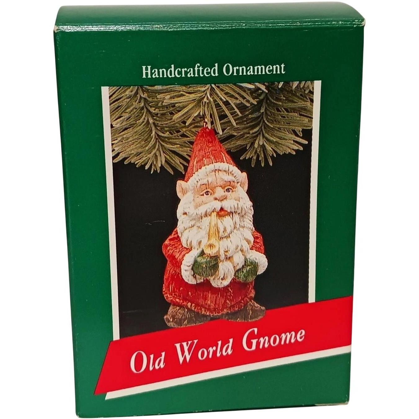 1989 Old World Gnome Hallmark Ornament (Elf & Gnome) QX4345