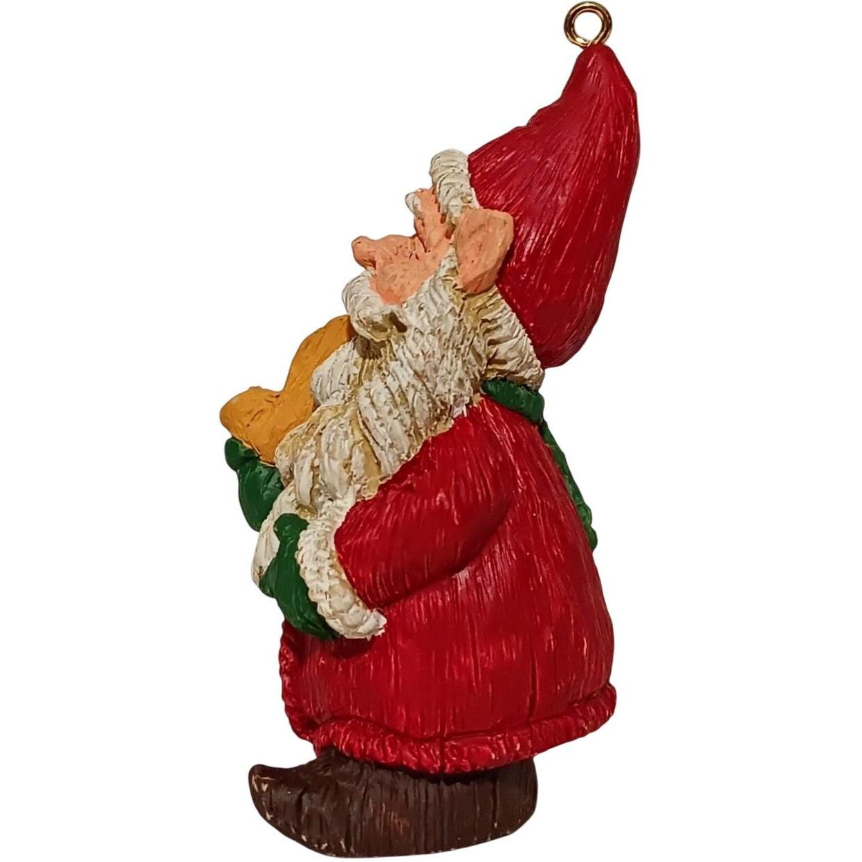 1989 Old World Gnome Hallmark Ornament (Elf & Gnome) QX4345