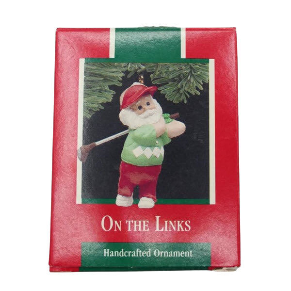 1989 On the links Hallmark Ornament (Golf) QX4192