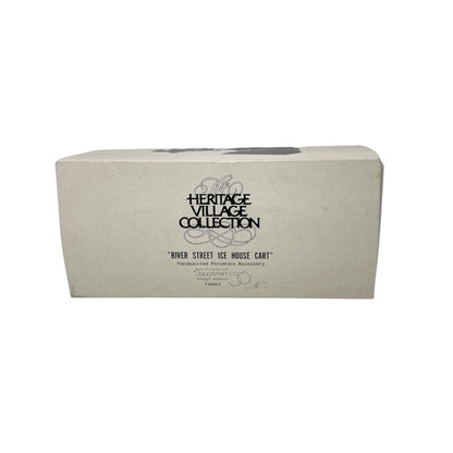 1989 River Street Ice House Cart – Heritage Village Collection Department 56 1482641 Image2