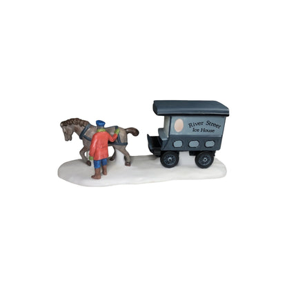 1989 River Street Ice House Cart – Heritage Village Collection Department 56 1482641 Image3