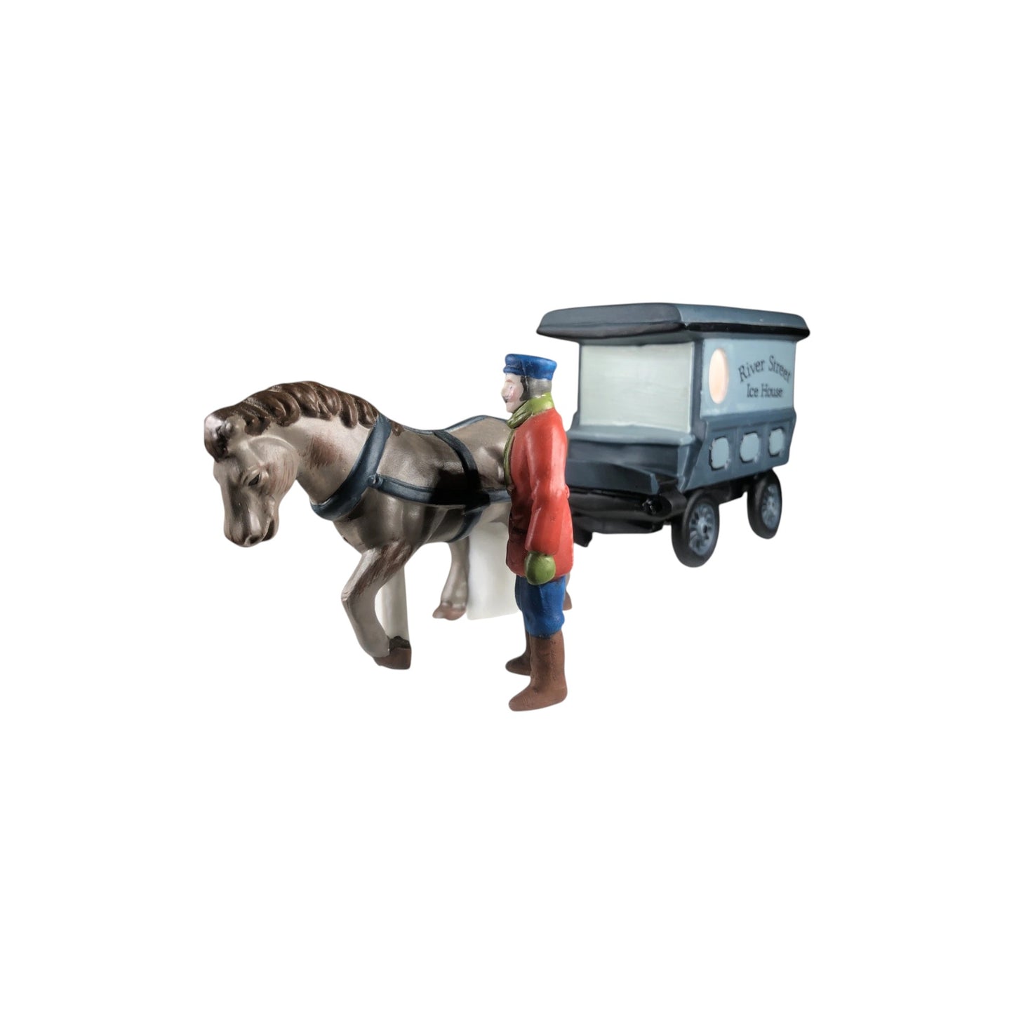 1989 River Street Ice House Cart – Heritage Village Collection Department 56 1482641 Image5