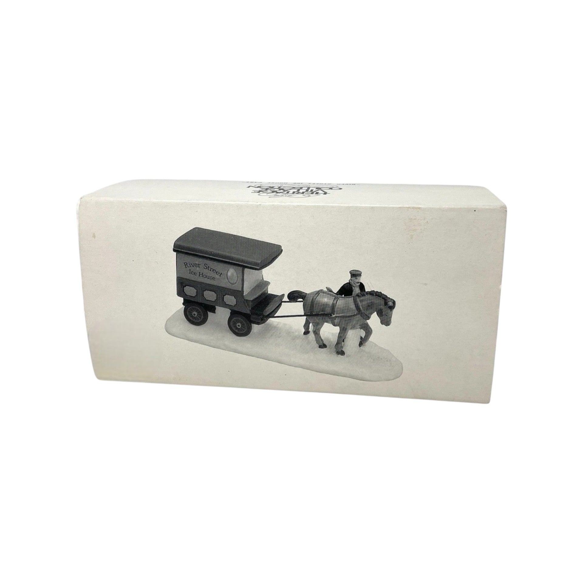 1989 River Street Ice House Cart – Heritage Village Collection Department 56 1482641 Image9