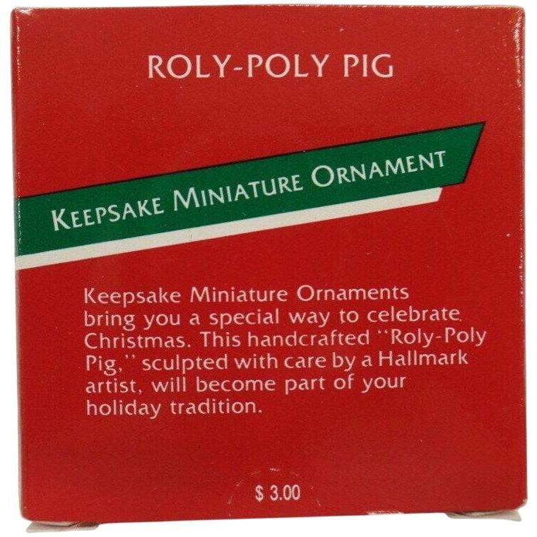 1989 Roly-Poly Pig (Animal)