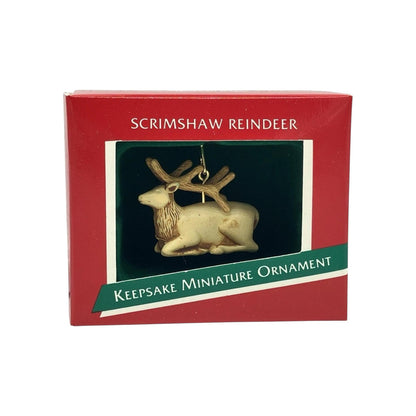 1989 Scrimshaw Reindeer (Reindeer)