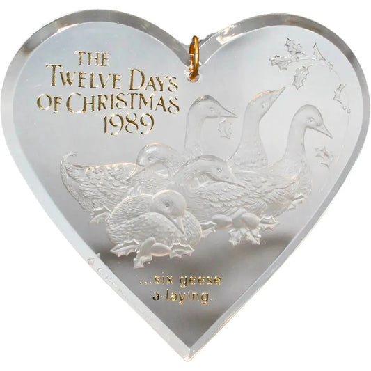 1989 Six Geese A‑Laying (Twelve Days of Christmas)