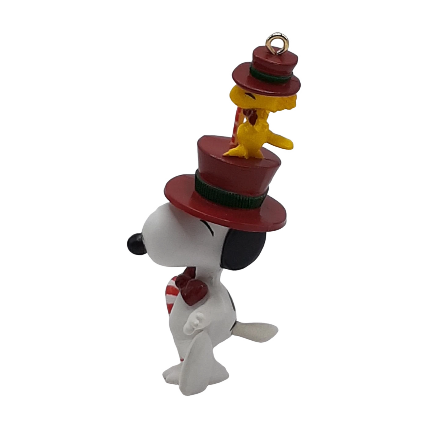 1989 Snoopy and Woodstock Top Hat Hallmark Ornament (Peanuts) QX4332 Image4